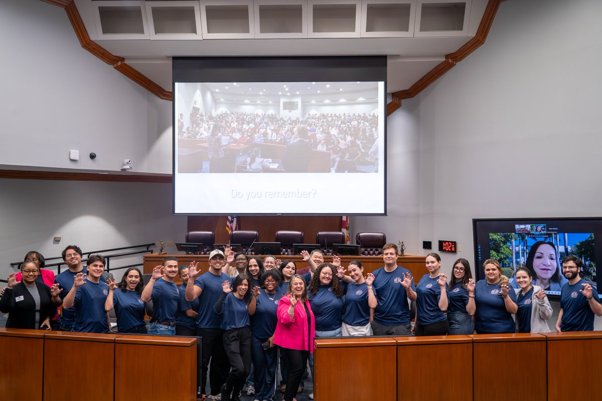 StThomasLaw's tweet photo. Class of 2026 officially launched their bar prep journey at today's Bar Exam Kickoff event!

From Dean Tarlika Nuñez-Navarro's motivating words to the Academic Success Program's roadmap for success, our students are equipped and ready to rise to the challenge.

#STUMiami #STULaw https://t.co/AKF2TSGROQ