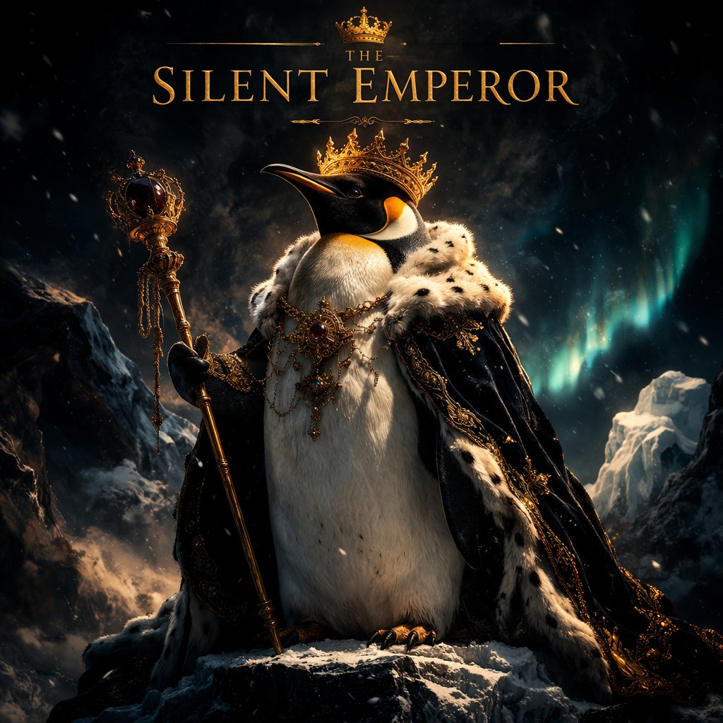 Vibe_Designer's tweet photo. @NatGeo He doesn't tweet his moves. He doesn't panic at dips. The Silent Emperor rules through silence, letting conviction speak louder than any chart https://t.co/ke36sIN0WJ