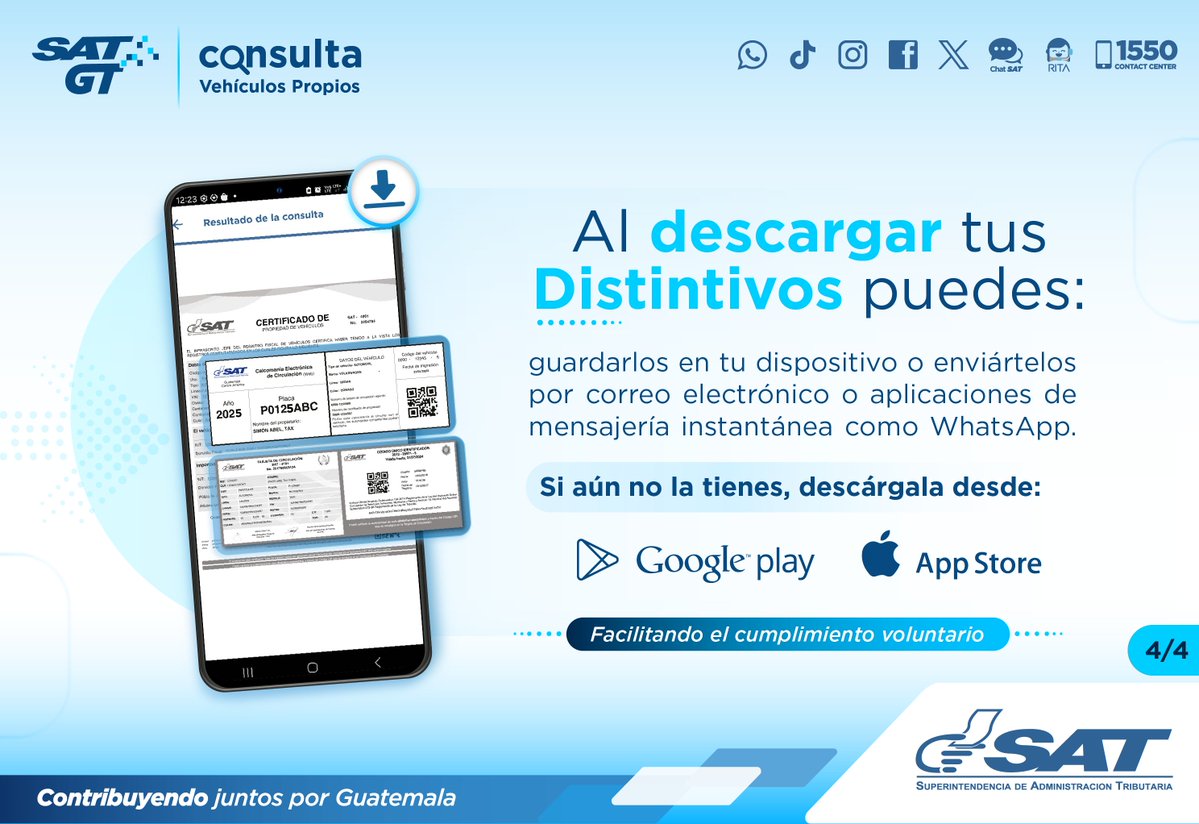 SAT Guatemala tweet media