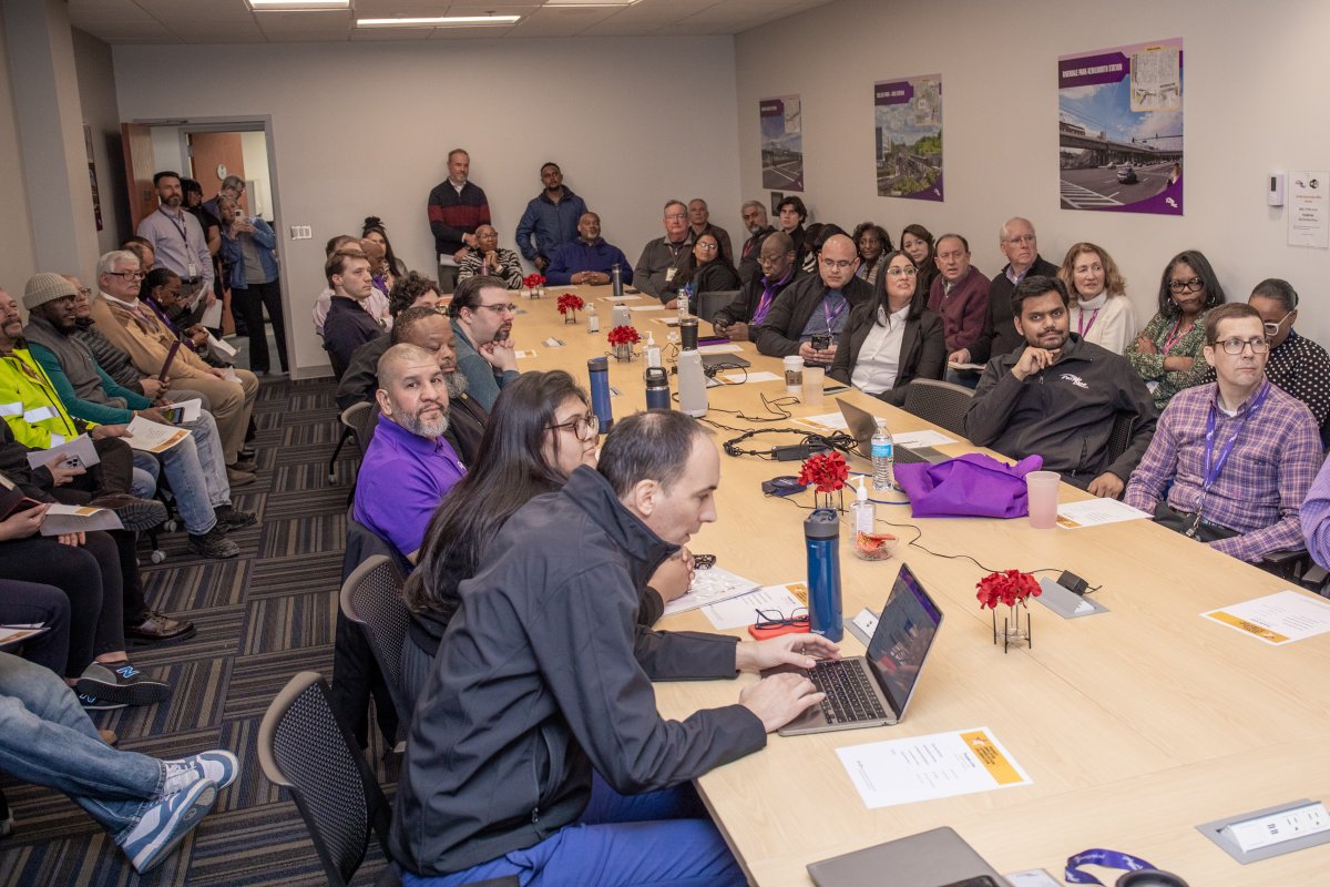 Purple Line tweet media