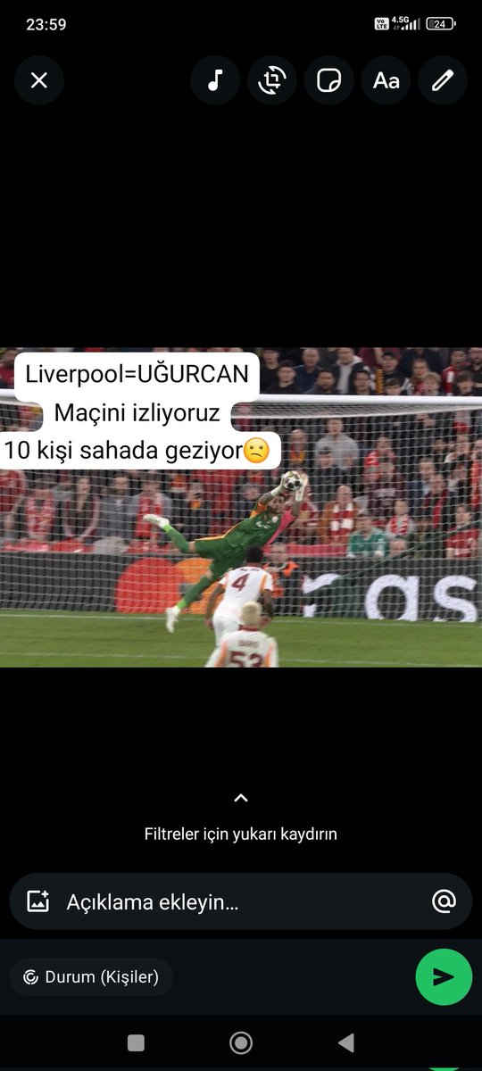 Levent99829280's tweet photo. "Liverpool - Galatasaray" https://t.co/4UtLHG1EiH