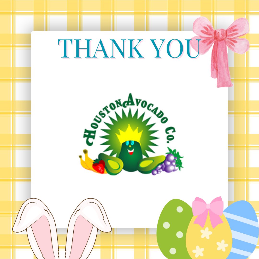 🌟🐰 Huge thanks to Houston Avocado co., our Golden Egg Sponsor for Bunny Bingo! Your support helps Bridgehaven CAC provide hope and care to children. 💛🥚 #BridgehavenCAC #BunnyBingo #GoldenEggSponsor #CommunitySupport #MakingADifference