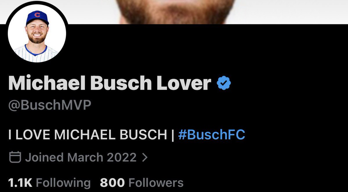 Michael Busch Lover tweet media