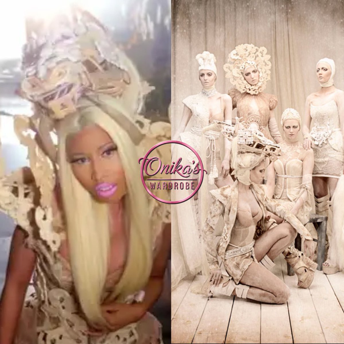 onikaswardrobe's tweet photo. Va Va Voom/Vibe Magazine (2012)
Nicki Minaj wearing a Amato Haute Couture : Furne One collection headpiece
#NickiMinaj #FurneOne #fashion
#VaVaVoom #SnowWhite #Style
#Amatohautecouture
#Onikaswardrobe https://t.co/WazOuRsDzs
