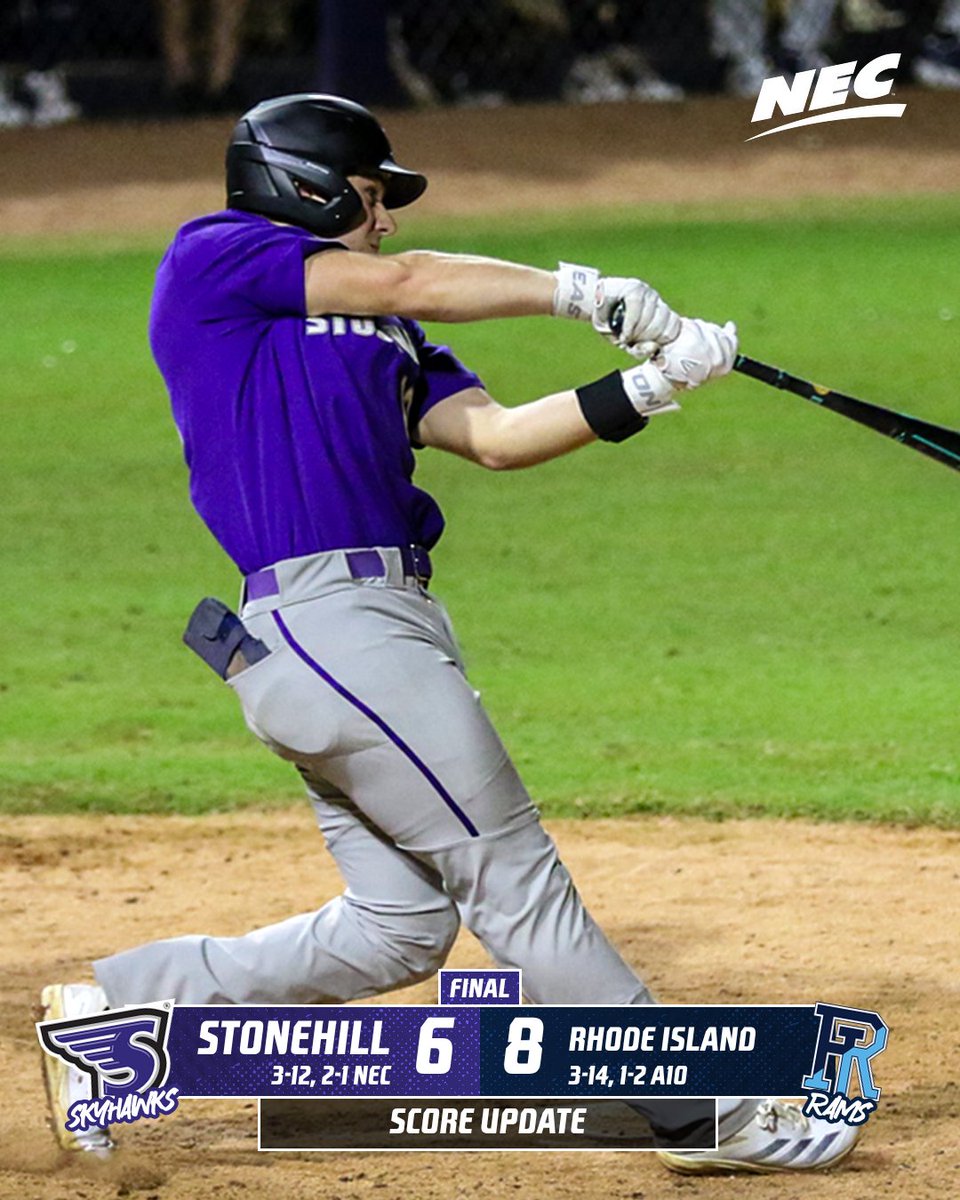 Stonehill Baseball tweet media