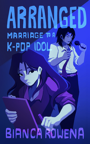#CoverReveal: Arranged Marriage to a K-Pop Idol by <a href="/biancarowena/">Bianca Rowena</a> <a href="/XpressoTours/">Xpresso Book Tours</a>