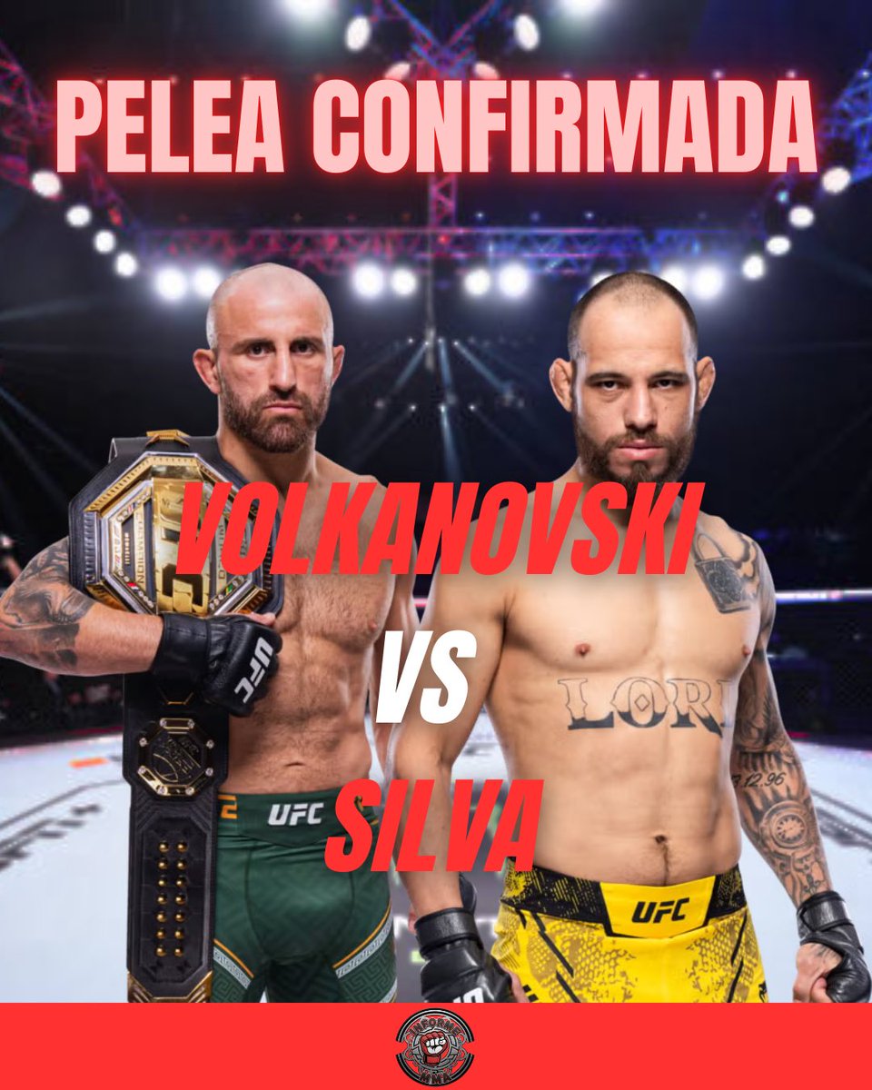 informemmaa's tweet photo. 🚨PELEA CONFIRMADA🚨
Jean Silva vs Volkanovski 

Jean Silva ha confirmado que viaja a Londres para estar presente en el evento de Evloev vs Murphy y también ha confirmado que ha firmado la pelea por el título de peso pluma🚨🔥

¿Opiniones?🤔 https://t.co/DdtMBJprtD