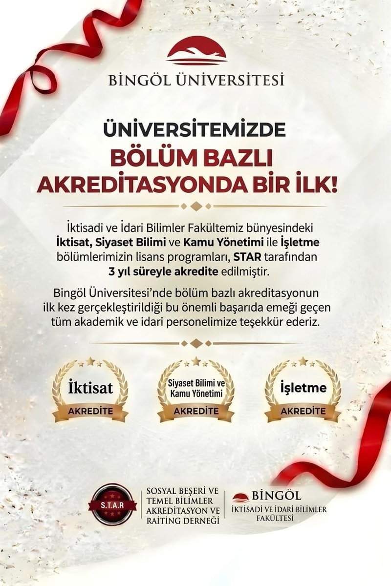 Bingöl Üniversitesi tweet media