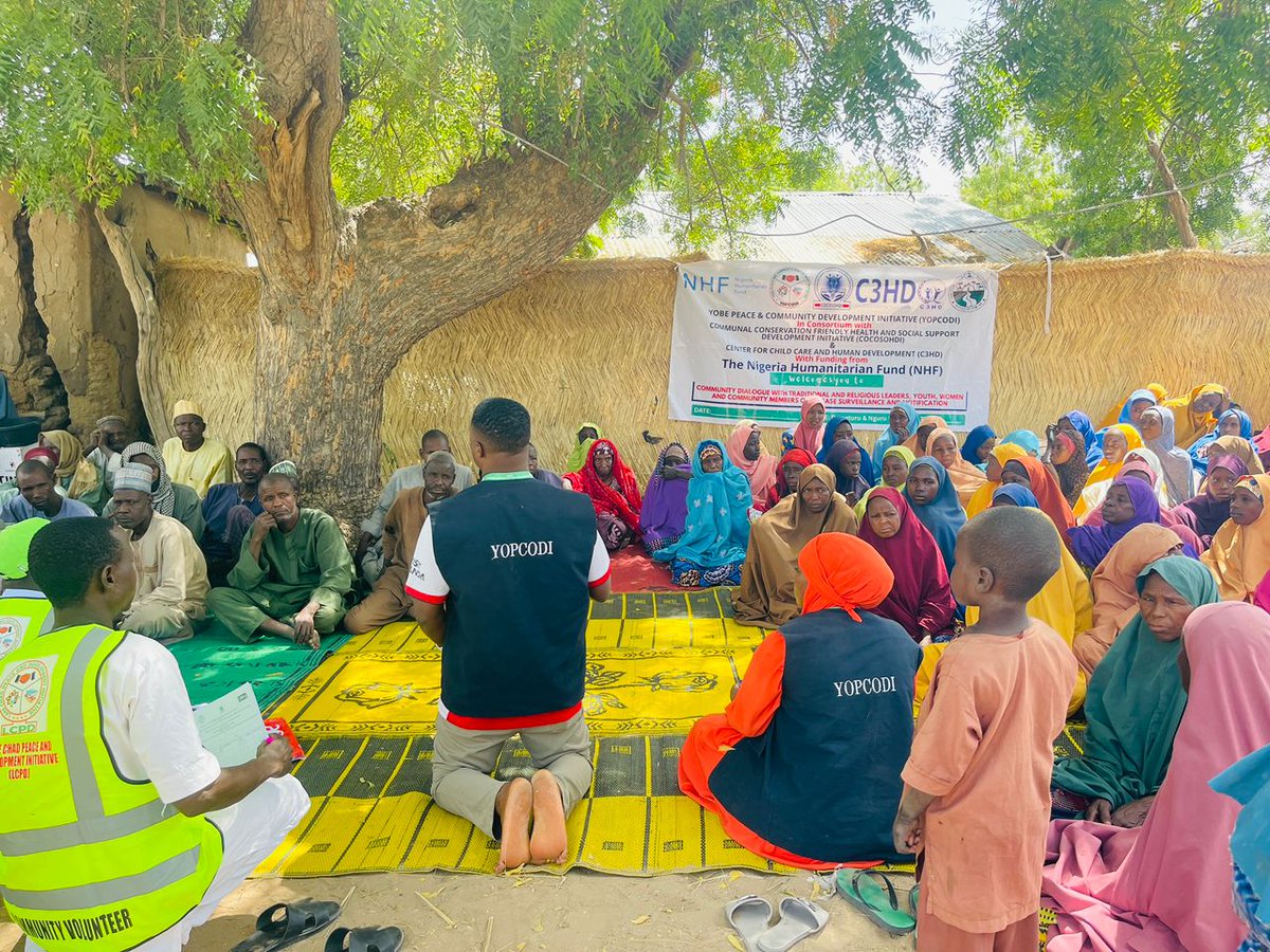 LCPD_NGO's tweet photo. Open dialogue is key to improving health outcomes. A community engagement session was held with community and religious leaders, women and girls, youth, and persons with disabilities to discuss barriers to accessing healthcare services.

The discussion created a safe and inclusive space for participants to share experiences, with a strong focus on improving health-seeking behaviors—particularly around maternal health and delivery choices.

Such engagements continue to strengthen trust, improve awareness, and promote informed decisions on accessing quality healthcare services.

Thank you @OCHANigeria @CBPFs

#YOPCODI #CommunityDialogue #HealthSeekingBehavior #MaternalHealth #Nguru #PublicHealth