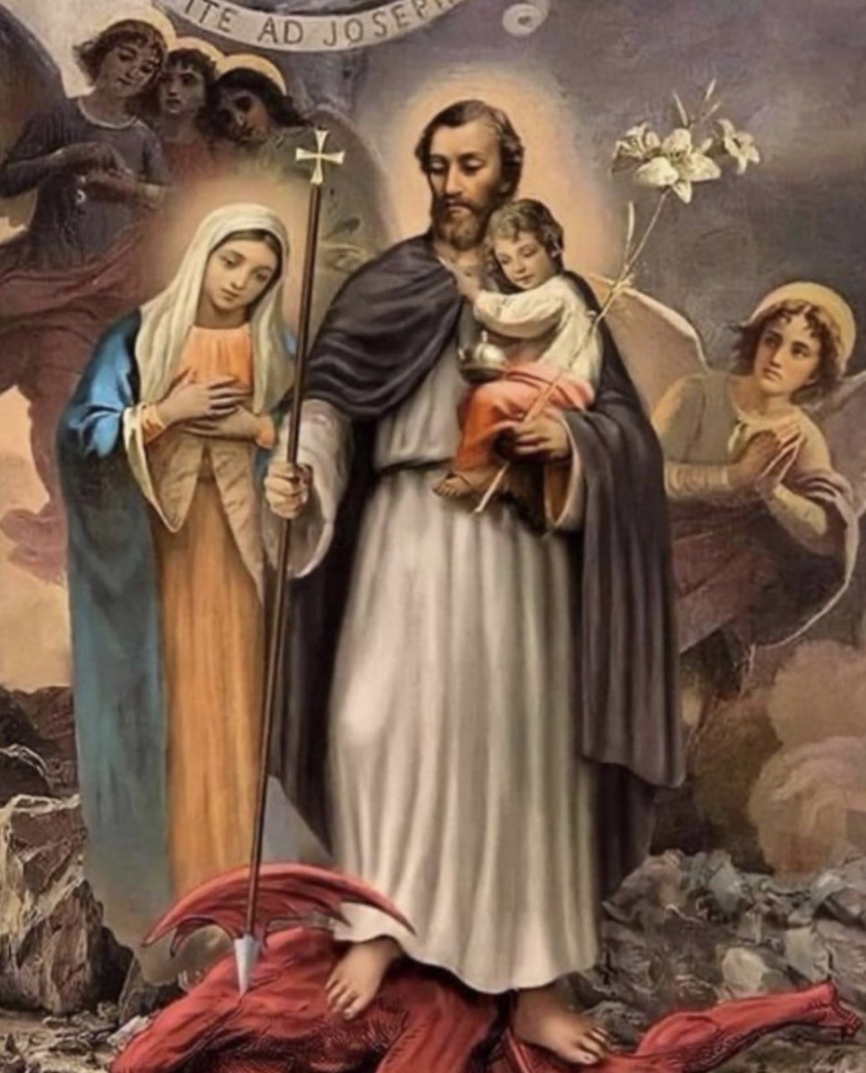 prayandfast2's tweet image. God chose St. Joseph to be the guardian of the Virgin Mary and His only-begotten Son.

Thank God for St. Joseph!