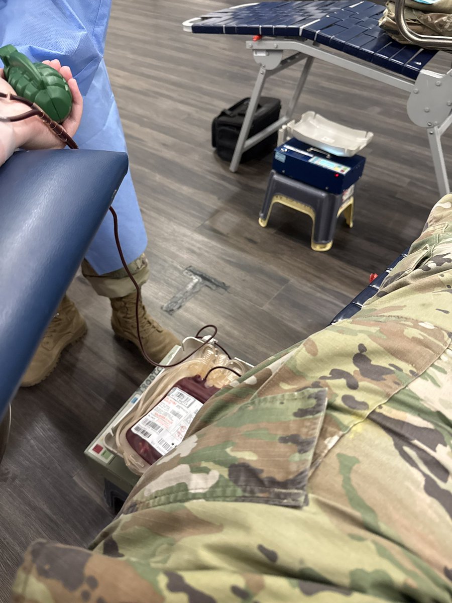 hipaya_'s tweet photo. got bored at work and decided to donate blood and they gave me a grenade https://t.co/FIUgiap24Y