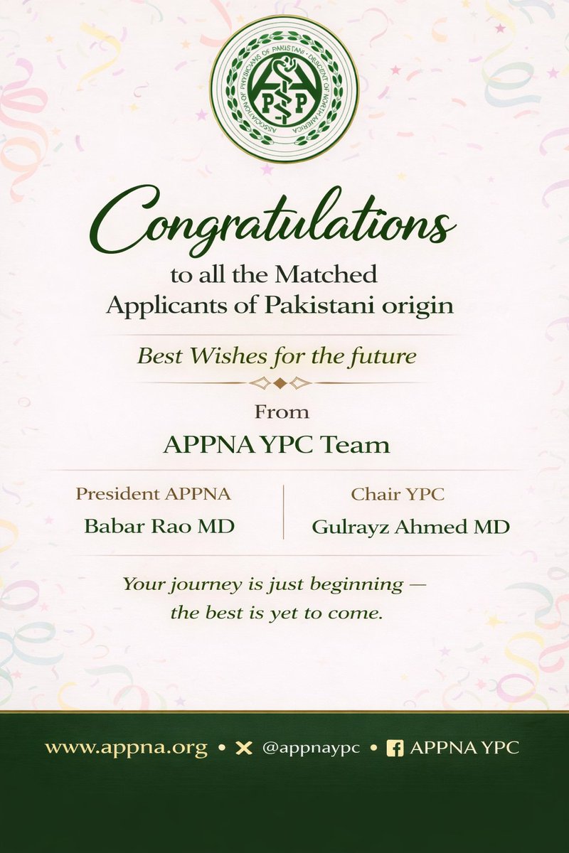 APPNA YPC tweet media