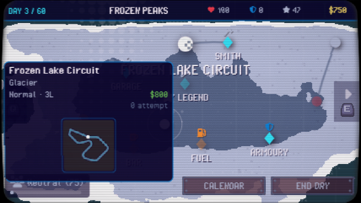 iamtruk's tweet image. All roads lead to...permadeath. And because it's procgen (with handcrafted segments) there's LOTS of roads that lead to permadeath 😂

#indiedev #gamedev #roguelike #retro #racer