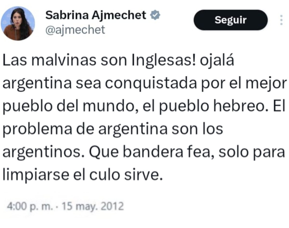AlbertoRGomez✌🇦🇷 tweet media