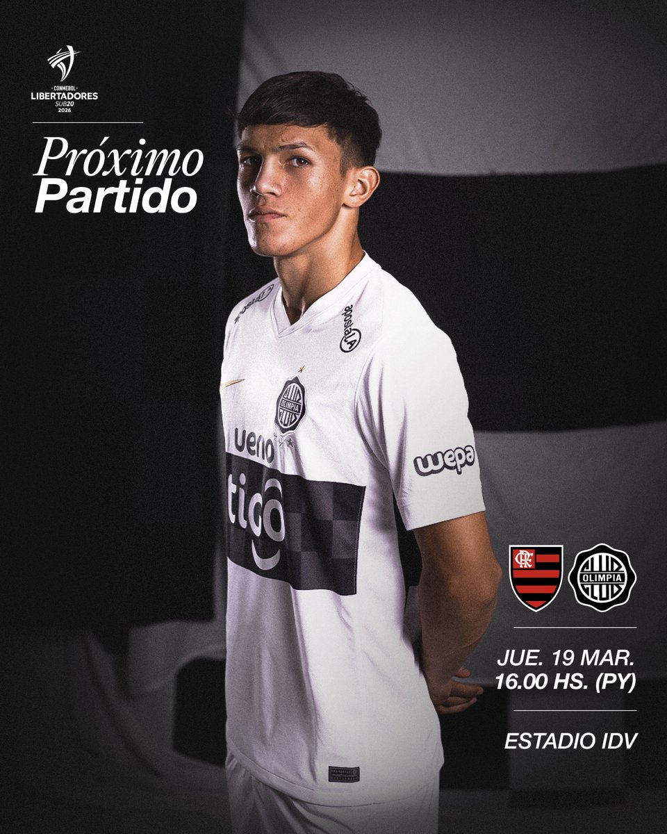 𝐏𝐨𝐫 𝐞𝐥 𝐞𝐬𝐜𝐮𝐝𝐨. 𝐏𝐨𝐫 𝐥𝐚 𝐡𝐢𝐬𝐭𝐨𝐫𝐢𝐚. 𝐏𝐨𝐫 𝐧𝐨𝐬𝐨𝐭𝐫𝐨𝐬.

Enfrentamos a Flamengo 🇧🇷 en las semifinales de la CONMEBOL <a href="/LibertadoresU20/">CONMEBOL Libertadores Sub-20</a> 2026.

¡Vamos, Decano! ⚔️