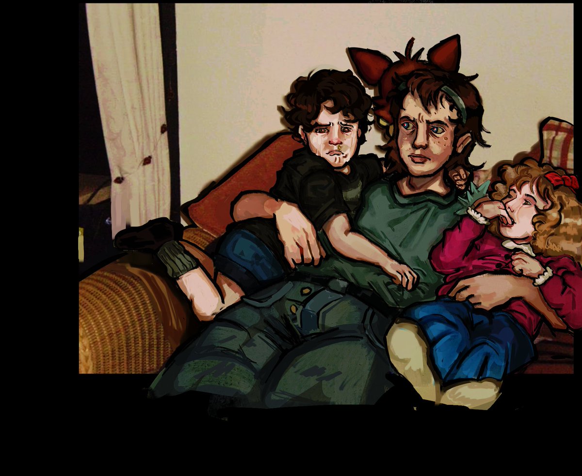 sonhodevalsa99's tweet image. crianças catarrentas #fnaffanart #aftonfamily #elizabethafton #michaelafton #cryingchildfnaf