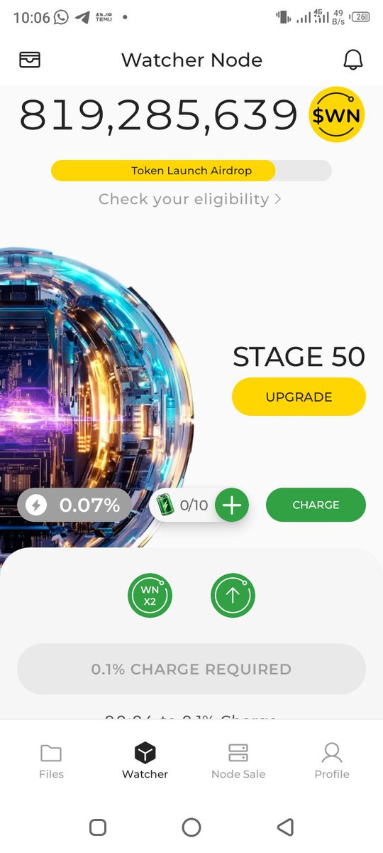 launching watchers node to secure <a href="/DeNetPro/">DeNet</a> storage network. Live
 from lagos #WatchersEverywhere