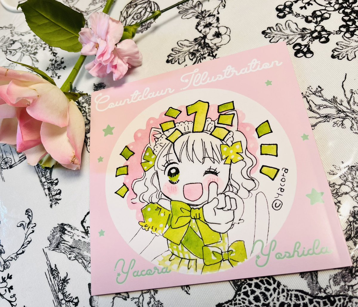 イラスト集も昨日到着しました🌸
これで販売できます🌸