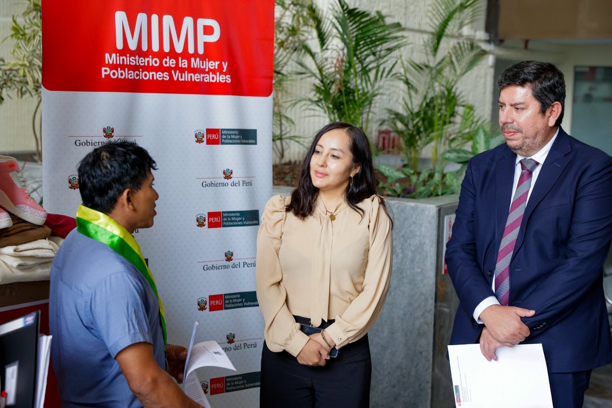 Ministerio de la Mujer y Poblaciones Vulnerables tweet media