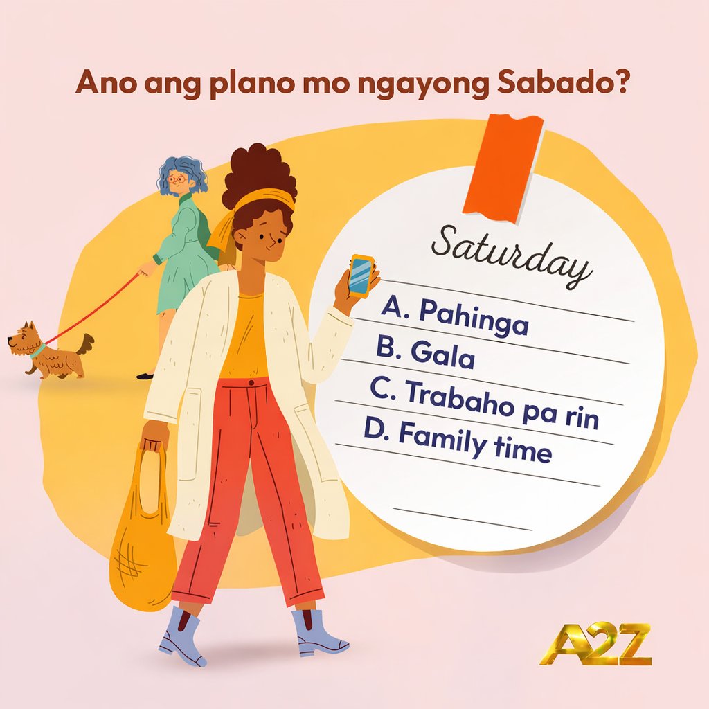 Anong ganap mo today? 👀