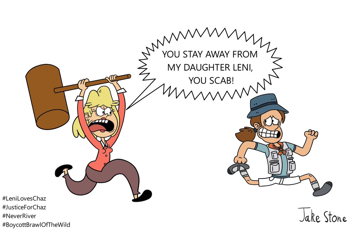 JakeStoneArtist's tweet photo. #TheLoudHouse #Nickelodeon #Nicktoons #RitaLoud #LeniLovesChaz #JusticeForChaz #NeverRiver #BoycottBrawlOfTheWild @Nickelodeon @NickAnimation @lilianamumy1 @lilianamumy1_ https://t.co/NSOzb7U0AD