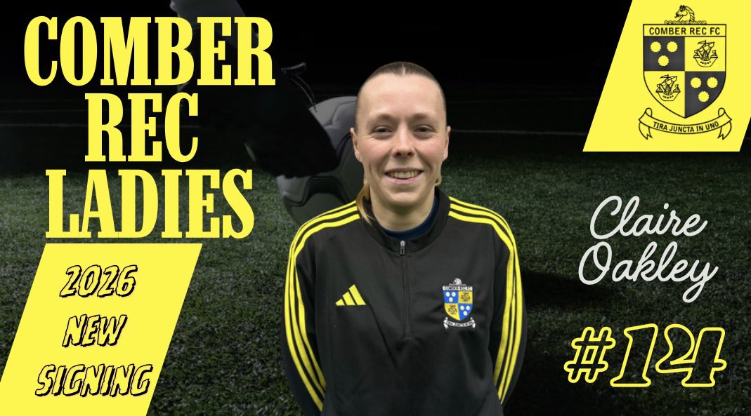 2026 Signing ✍️💛🖤🐝

Comber Rec Ladies are pleased to announce the signing of Claire Oakley. 

Welcome to Parkway Claire 🐝

(Further Announcements to follow soon ✍️✍️)