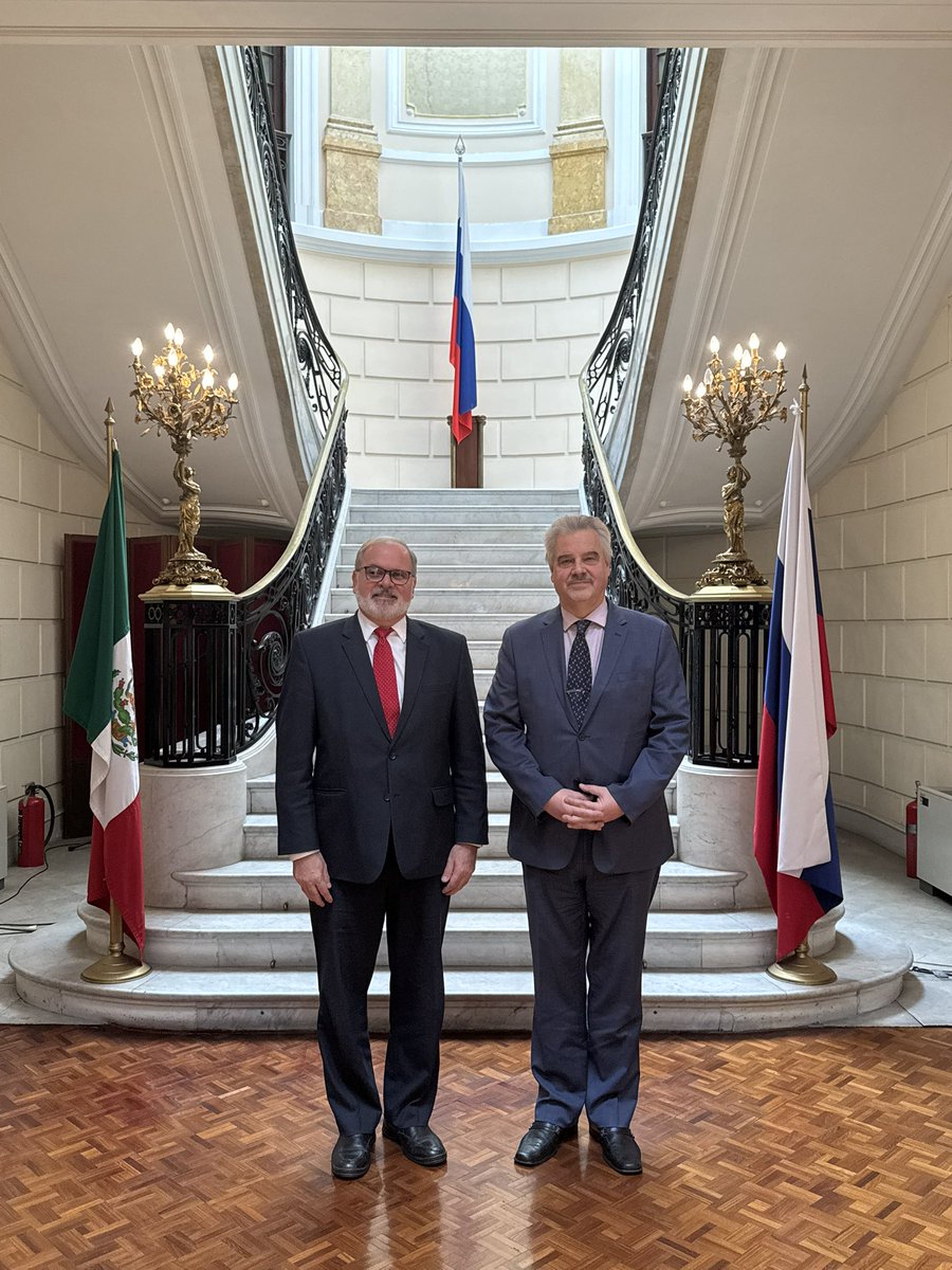 Embajada de Rusia en México tweet media