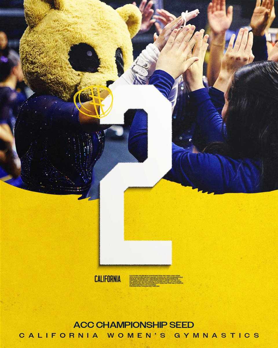 Cal Women’s Gymnastics tweet media