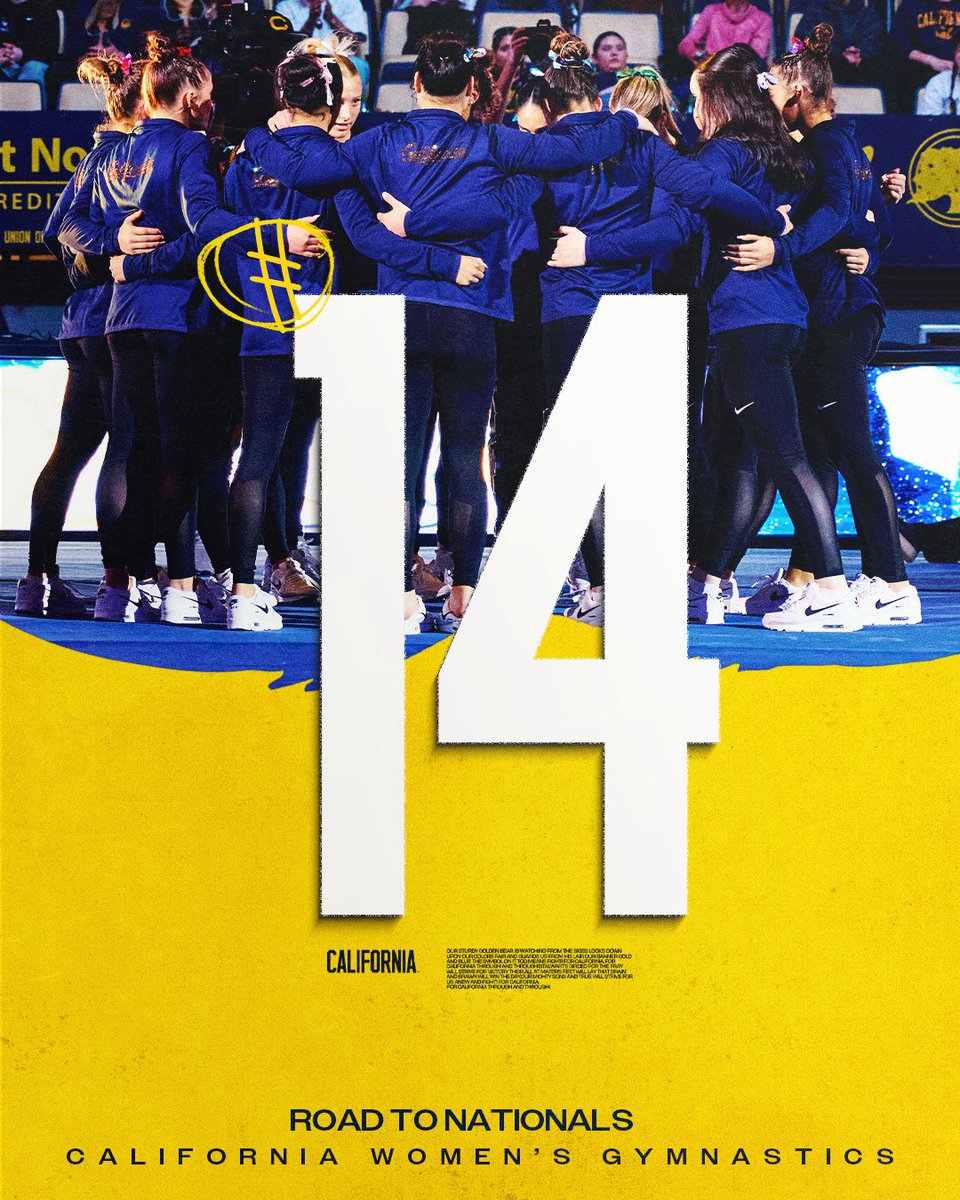 Cal Women’s Gymnastics tweet media