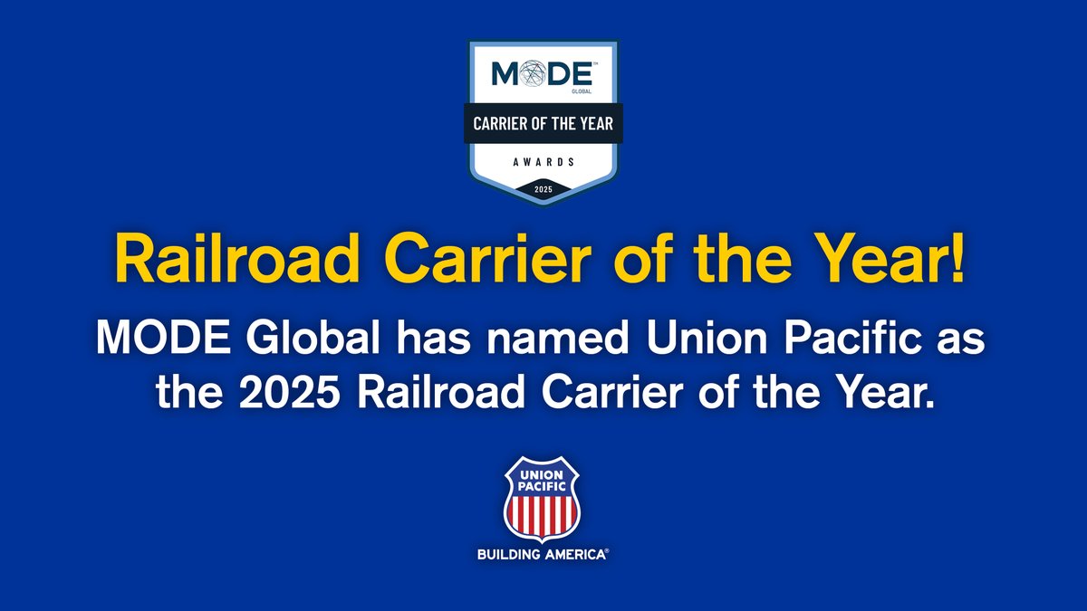 Union Pacific tweet media