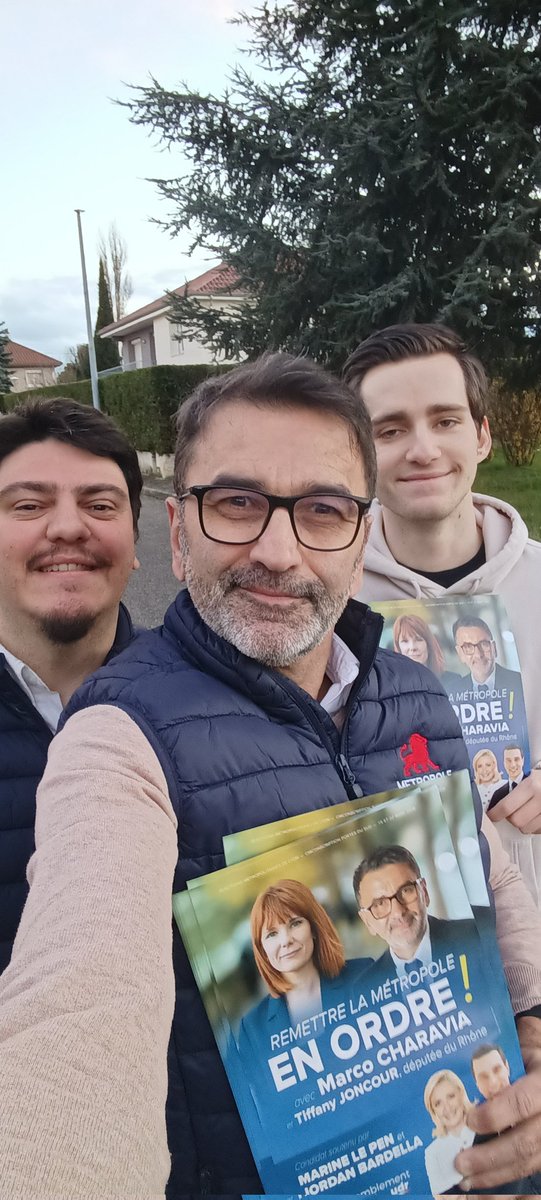 _MarcoCharavia's tweet image. #Vénissieux, #Feyzin, #SaintFons, #Solaize, #Corbas :
mobilisés sur le terrain jusqu’au dernier moment.
Objectif clair : renforcer nos résultats du premier tour dans chaque commune.
➡️ Le 22 mars, on reste mobilisés : chaque voix compte.
Seule alternative crédible : @joncour2026