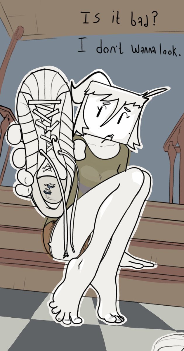 She forgot about her lil' ride along again.