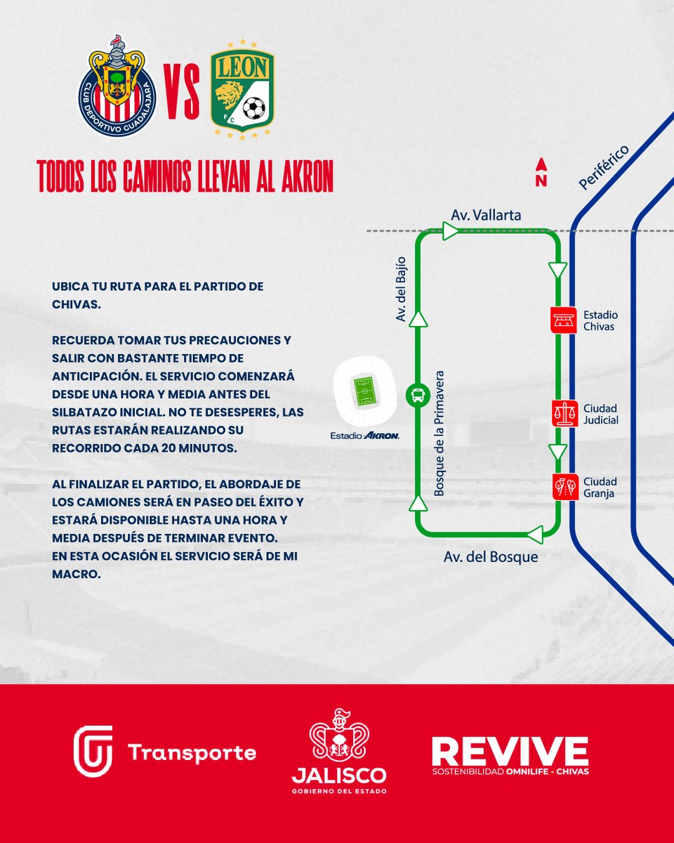 Estadio AKRON tweet media