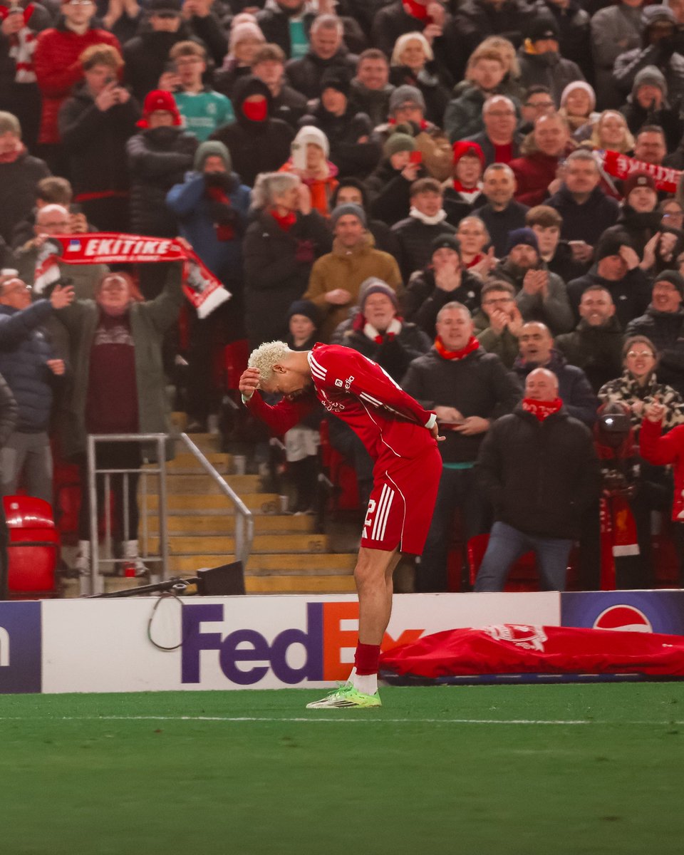 Huuuugo Ekitike an Gravenberch 😭😭😭this is Liverpool