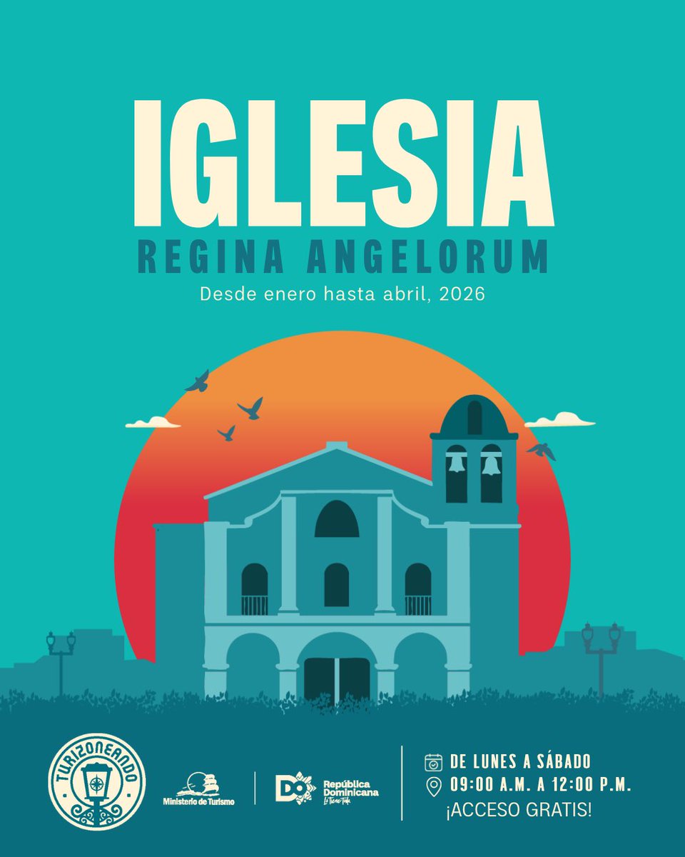 TurismoRD's tweet photo. 🌟 Descubre la historia detrás de la belleza colonial 🌟
La Iglesia y Convento Regina Angelorum es un tesoro religioso en la República Dominicana, siendo el primer recinto destinado a las monjas. ✝️✨
#TurismoEnCadaRincón #TURIZONEANDO #CiudadColonial https://t.co/MzdA878OFG