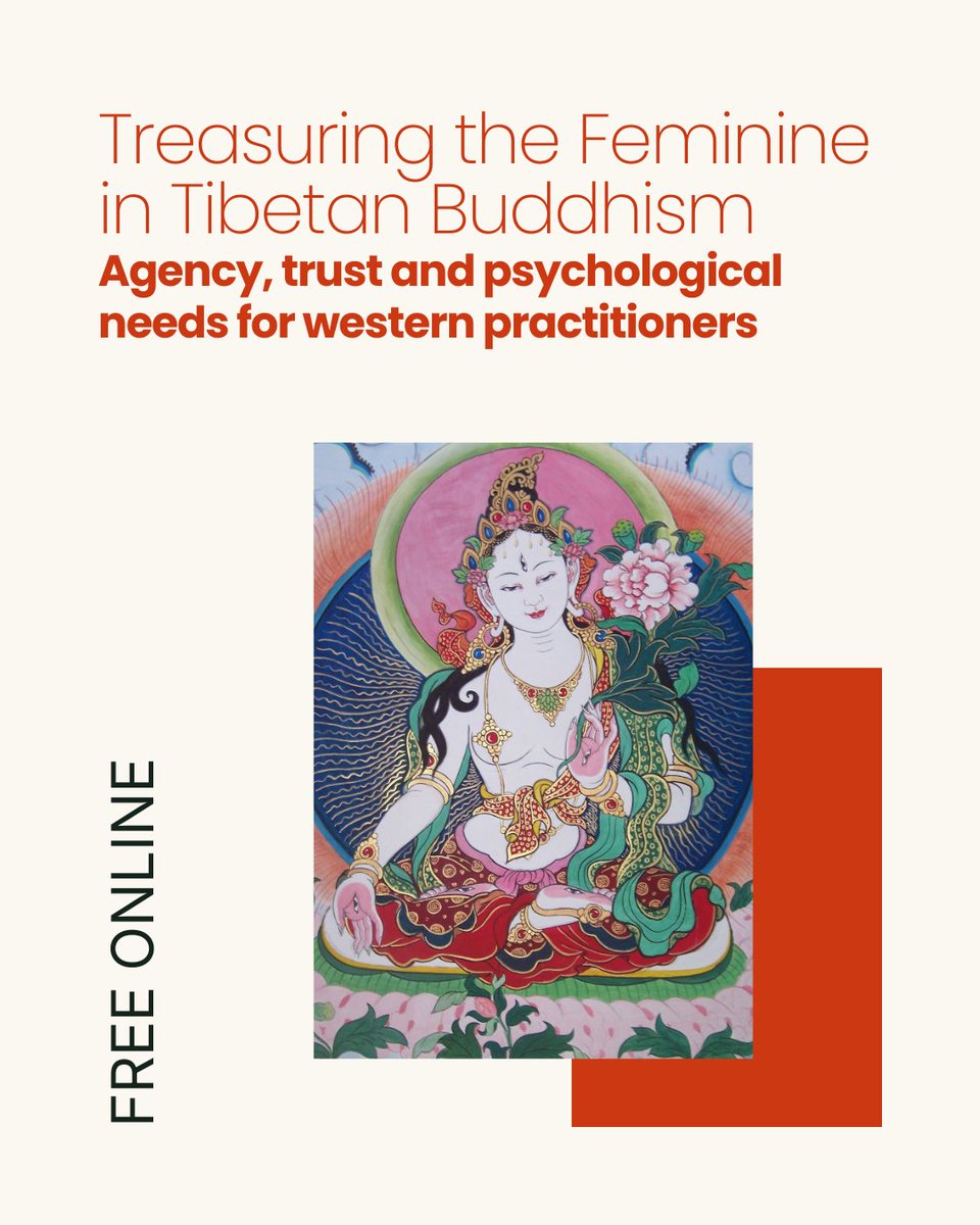 A rich conversation about the psychological landscape of western Vajrayana practitioners. Explore the tensions between agency, autonomy, and surrender that arise for westerners on the tantric path.

prajnaonline.org/compilation/tr…

#feminine #buddhism