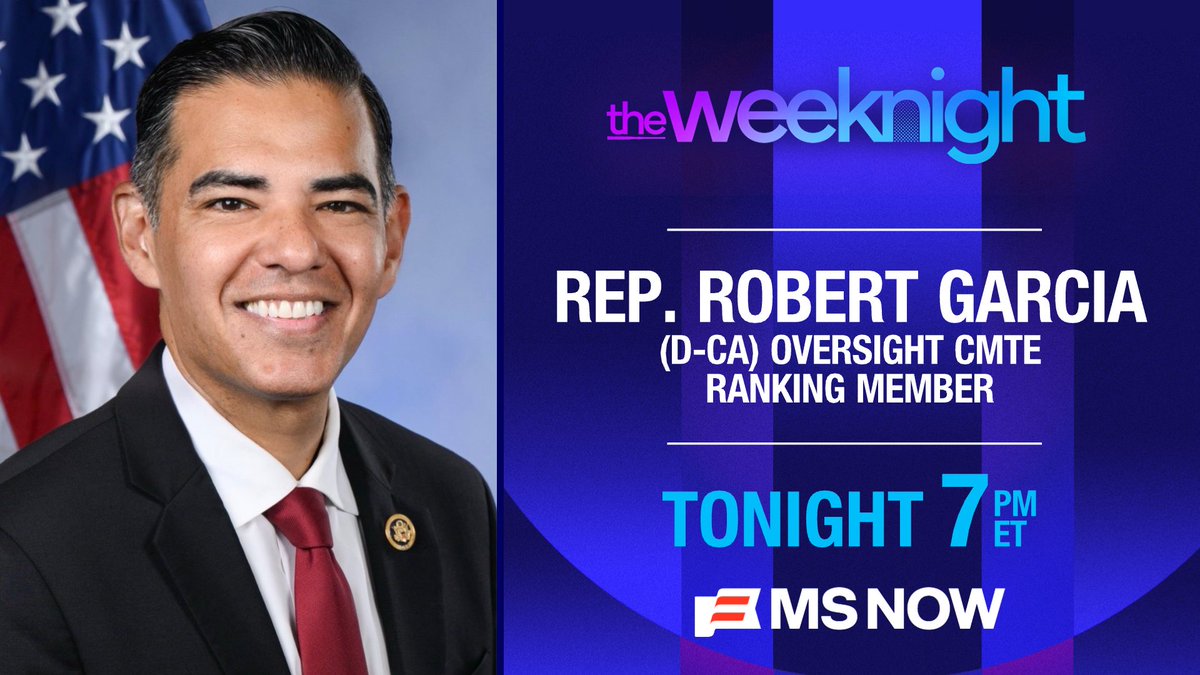 The Weeknight on MS NOW tweet media