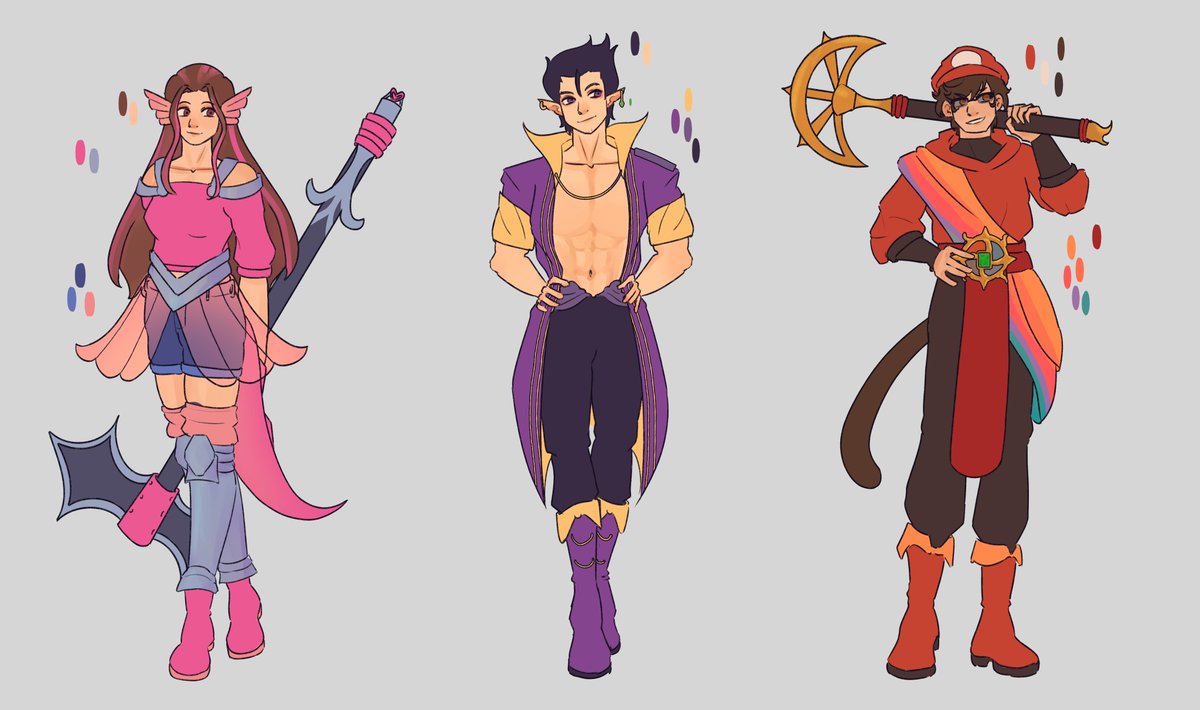 Mi take de los primeros 3 del Norte ¿Se nota que no sé diseñar armas? JAJ

#qsmpfanart #qsmp2