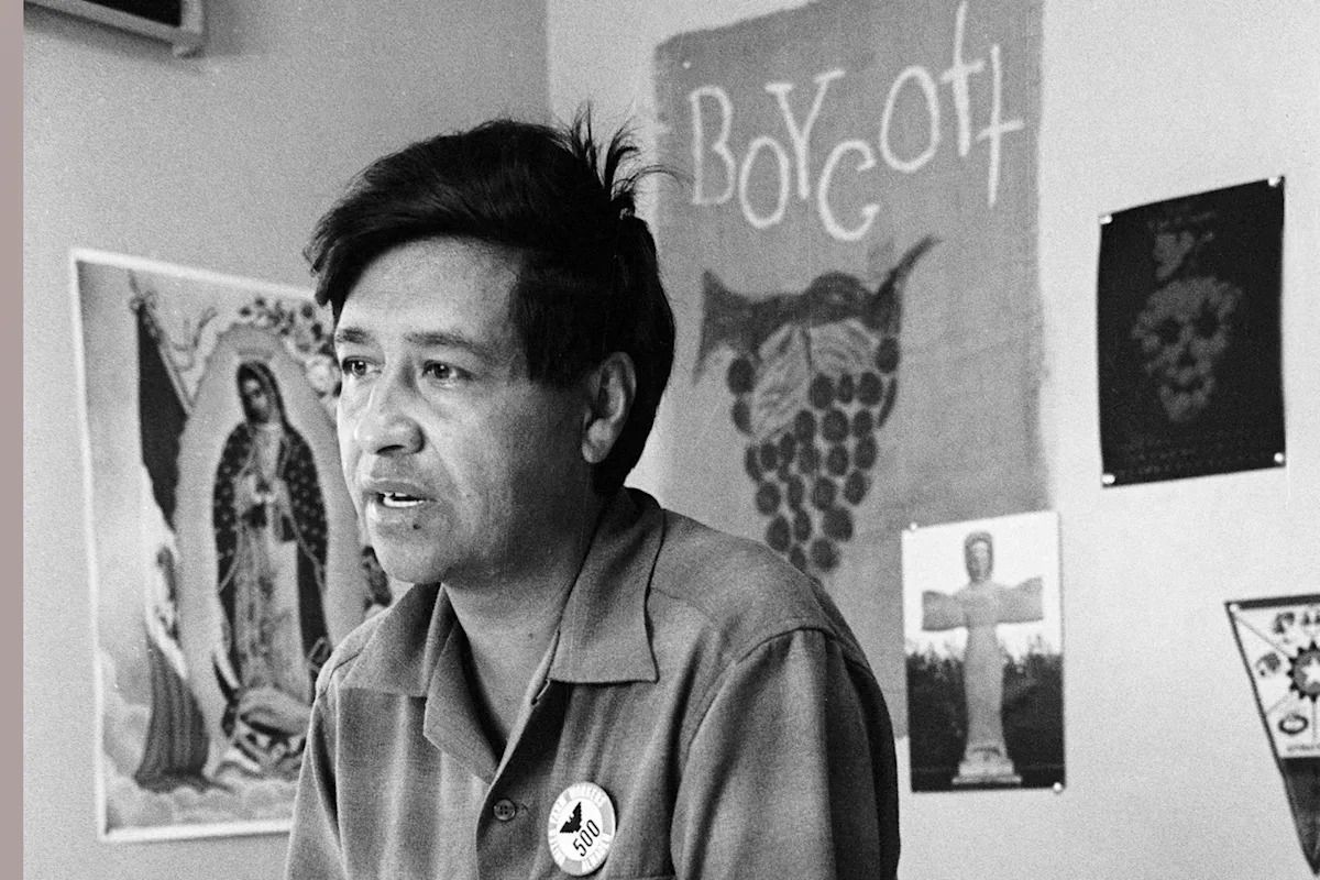 YahooNews's tweet photo. Labor rights leader Dolores Huerta says she was sexually abused by César Chavez amid reported allegations of abuse by others during his tenure as president of The United Farm Workers union.

On Wednesday, an investigation by the New York Times found that Chavez, groomed and sexually abused young girls who worked in the movement, including the co-founder of the union Dolores Huerta. https://t.co/nwReJhR69V