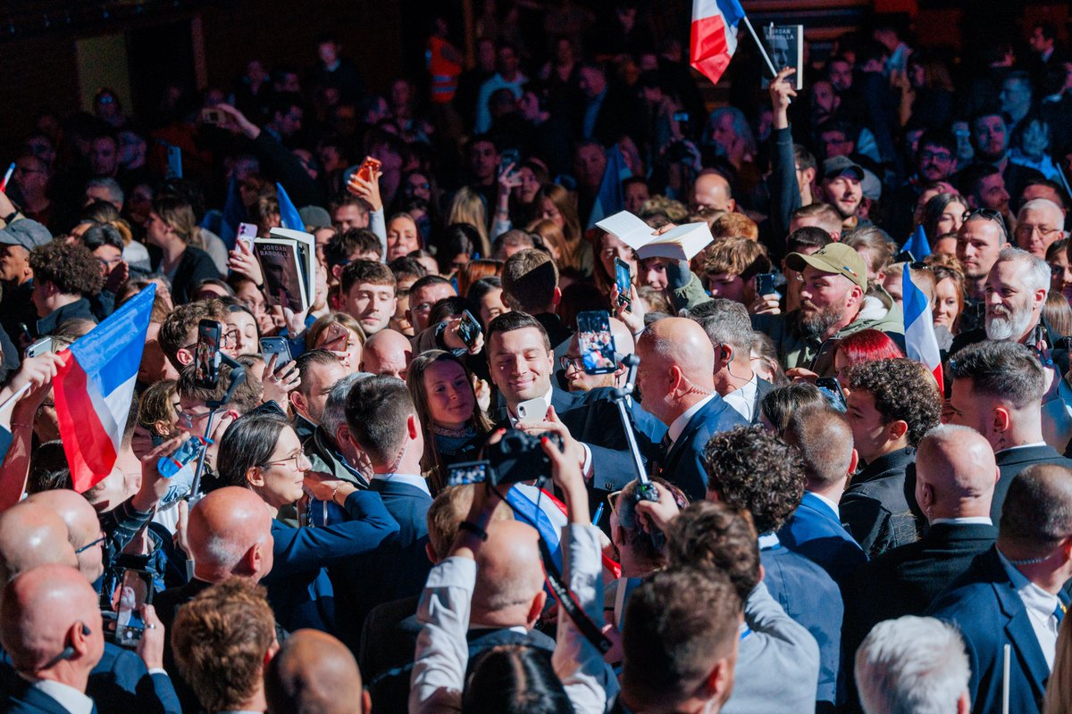 Jordan Bardella tweet media