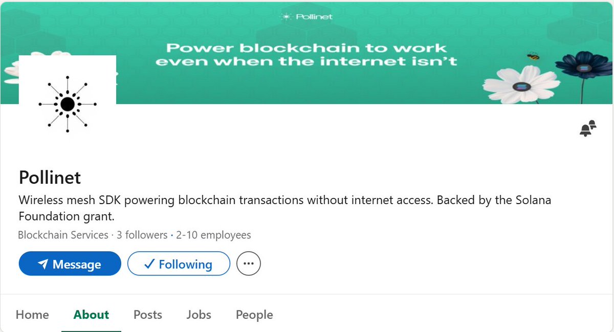 Pollinet | Solana Resilience Layer tweet media
