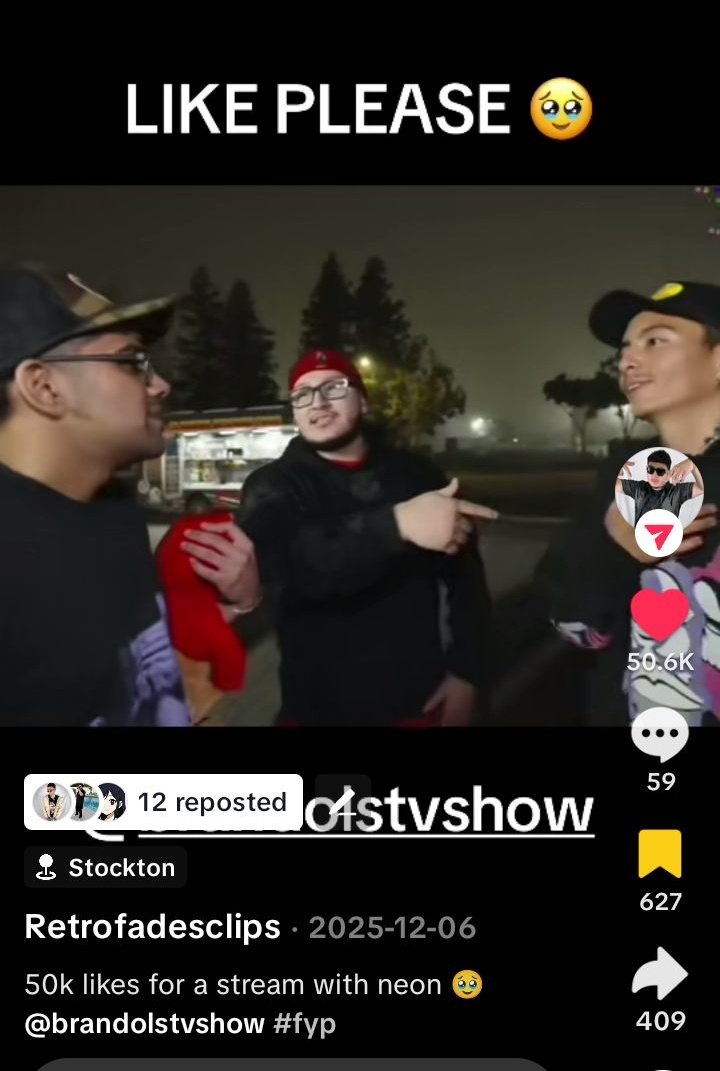 BrandolCejaaaa's tweet photo. We reached the Goal @N3onOnYT 50K Likes to do a stream LETS GOO!🤝🏆 #n3on #goalreached #Trending #regionalnews https://t.co/JfkY7pIh4Y