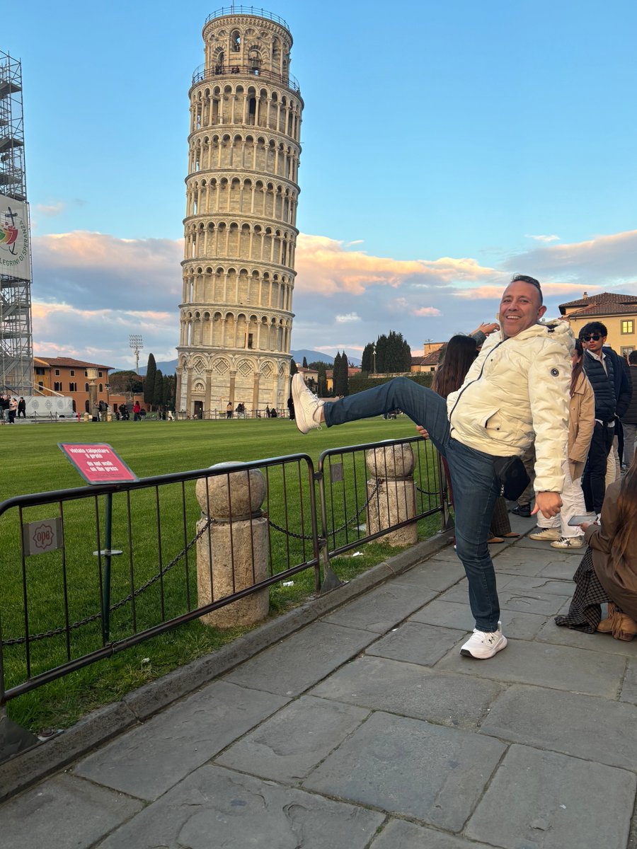Düzeltme çalışması pisa belediyesi işbirliği ile başlamıştır 😇👍😉