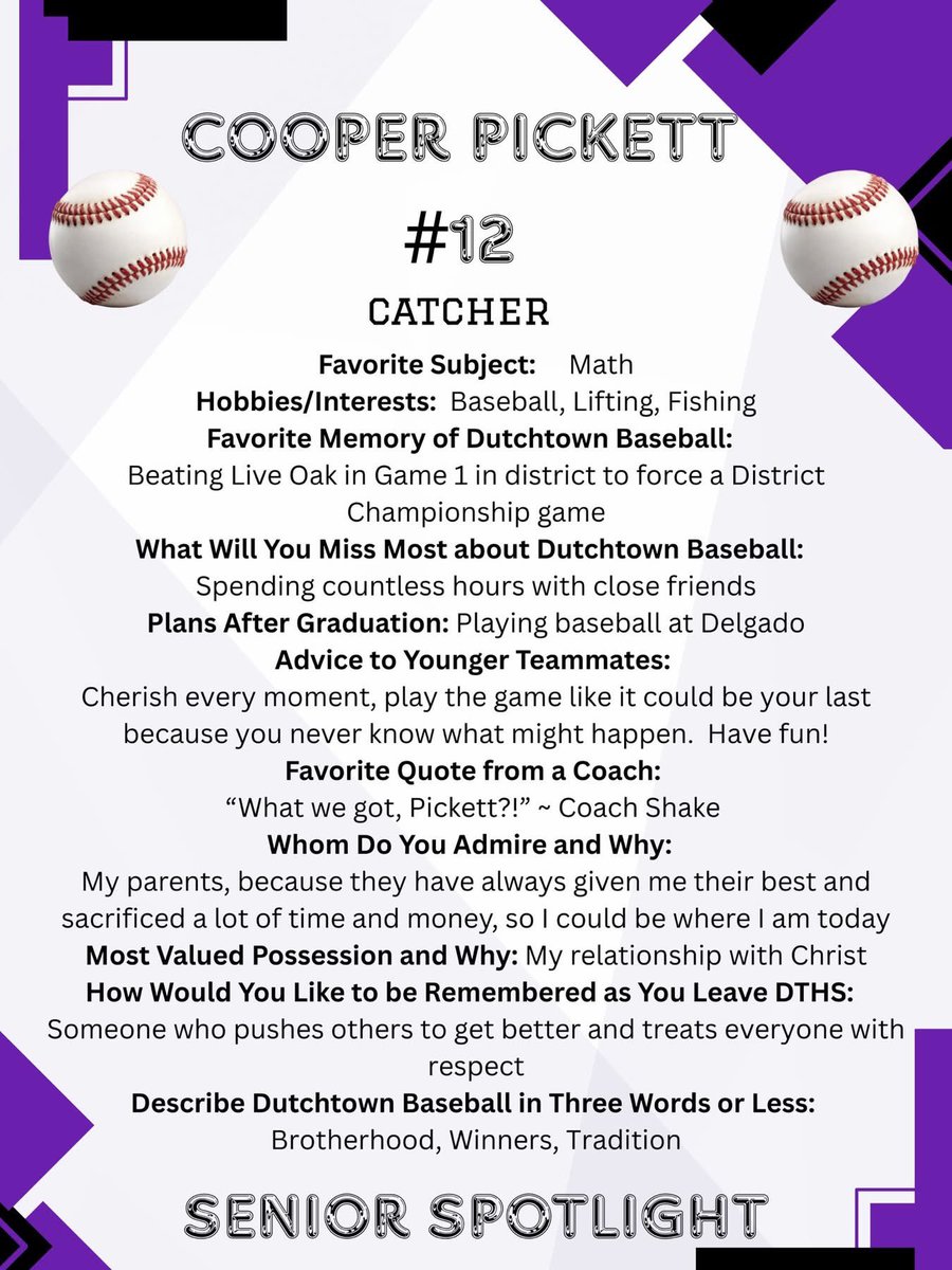 Dutchtown Baseball tweet media