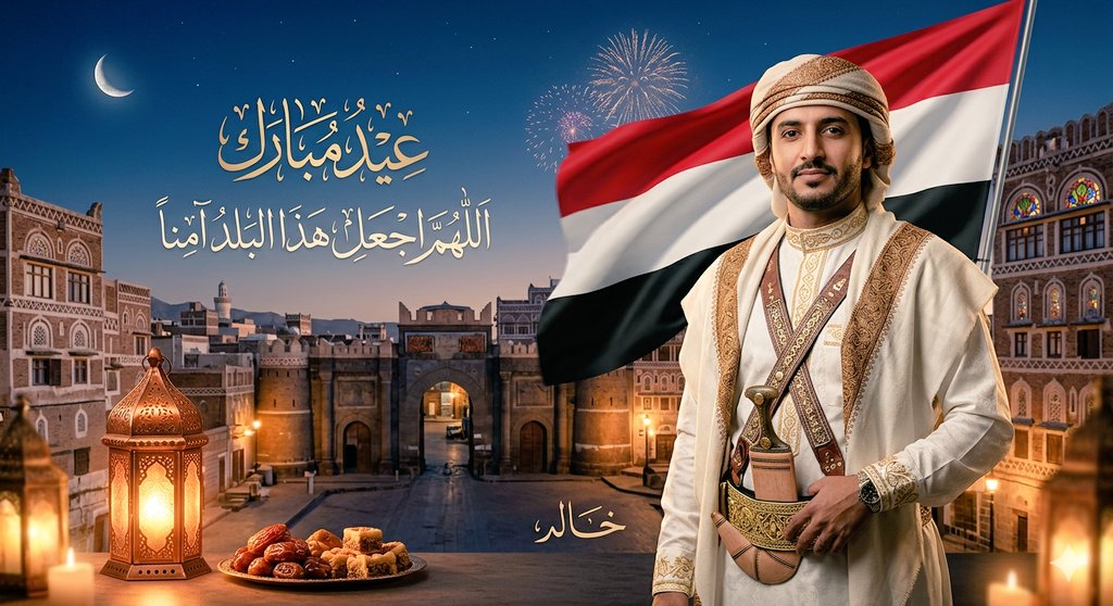 hefdXAI's tweet photo. أمر تهنئة العيد للذكاء الإصطناعي ( جيمناي ) مع دعوة ( اللهم اجعل هذا البلد آمنا)

 أرفع صورتك أو صورة من تحب مع علم بلادك 😍

غير فقط ما بين الأقواس ( الإسم، البلد. المكان الذي تريده) 

جربوه واحفظوا التغريدة بتحتاجوها

الأمر تحت بالرد الأول ⏬️⏬️جاهز ❗️ https://t.co/jD9ilKdjkY