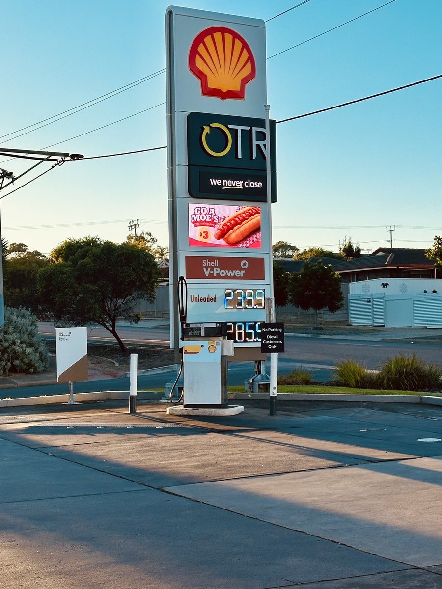 Brent oil just ripped back to $112. And right on cue petrol in South Australia is now pushing $2.85/L.

This is how it works:
Global price goes up…
Australian Government leaves the tax on…
You wear the cost increase.

Let’s be clear here;

- Over 50 cents per litre is fuel