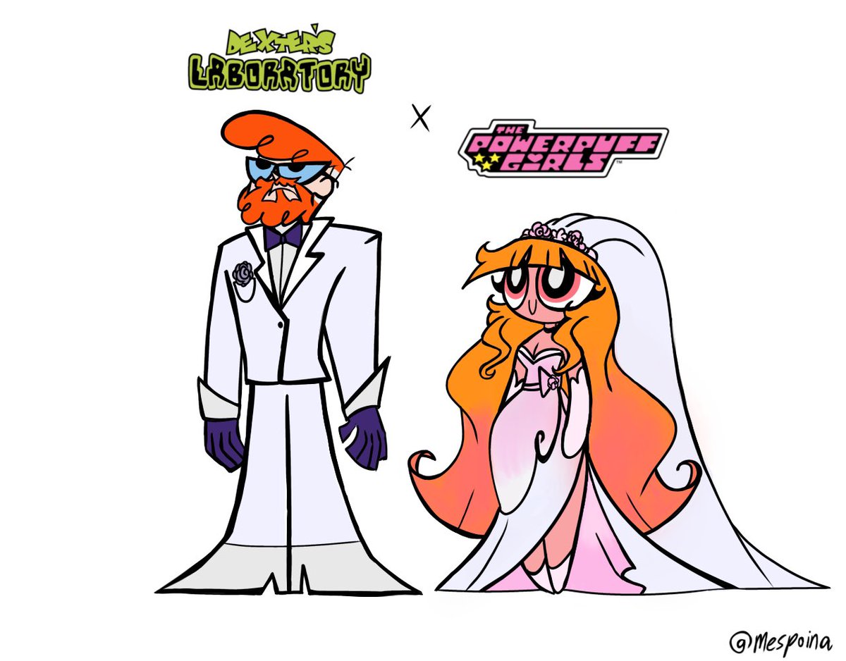 Mespoinathecul1's tweet photo. I hear wedding bells… 💍 #Dexbloss

(Yeah, I had a random burst of inspiration and drew this!) https://t.co/uEVgZUxlui