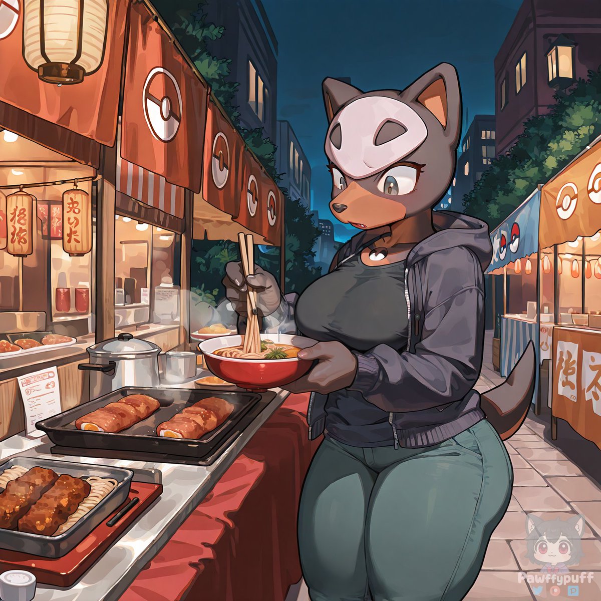 Pawffypuff's tweet photo. Hey guys~!  Check out my latest artwork! This cute waifu/furry piece is fresh from my ImaginAItion~  I hope it makes your day sparkle a little~   #waifu ⁠#furryart #anthro #digitalart #animegirl ⁠#furryanime #furryfandom #cuteanime #aiart #animewaifu #illustration #aianime https://t.co/vMsRRi5rIc