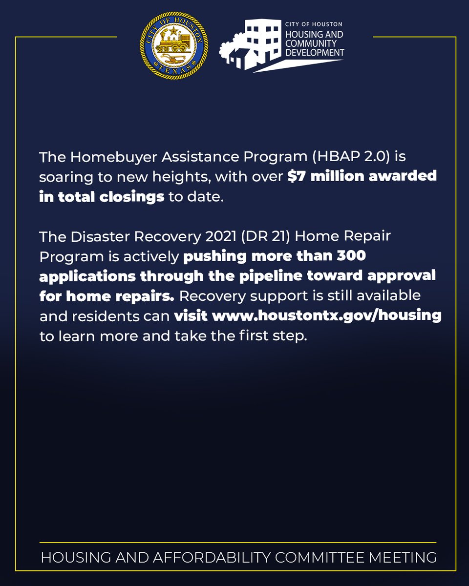 Houston HCDD tweet media