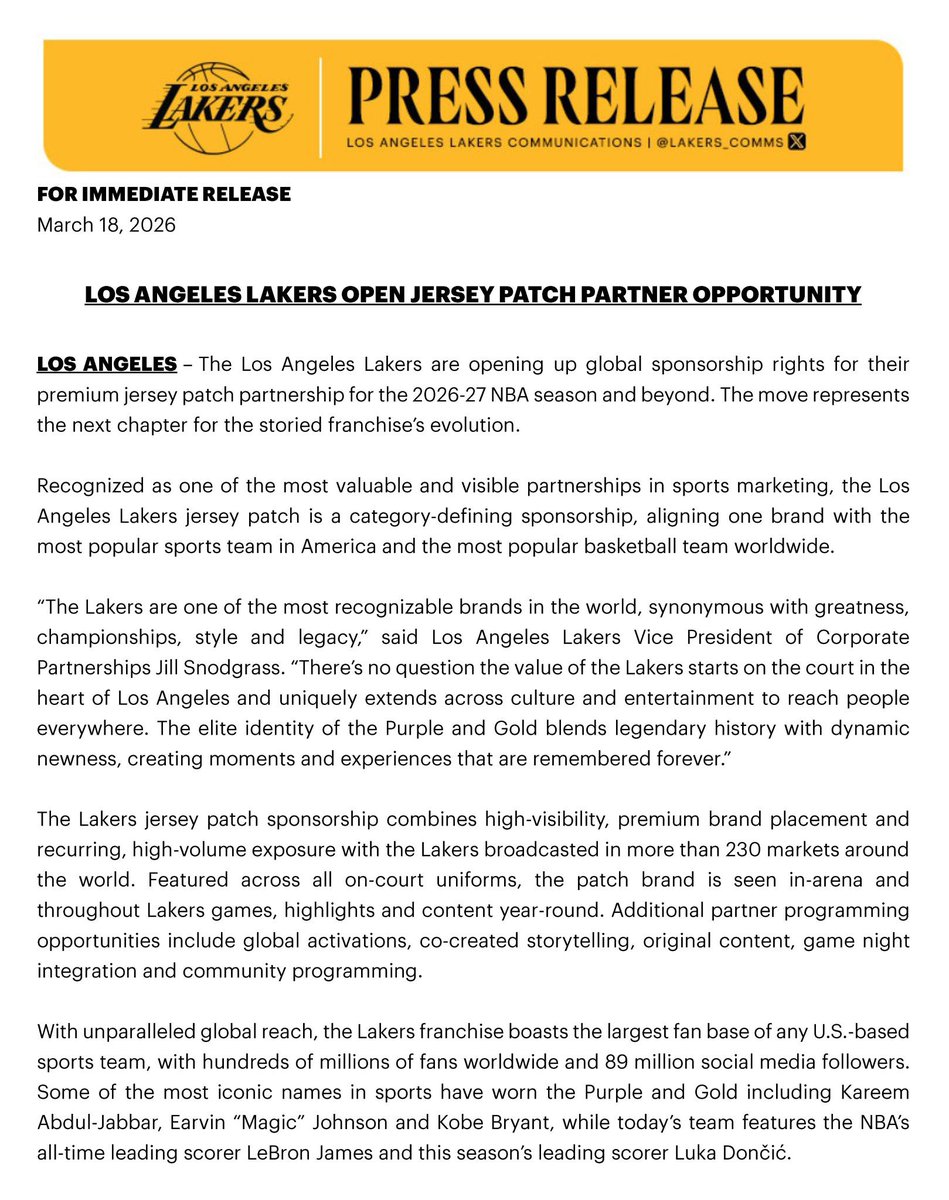 Lakers Nation tweet media